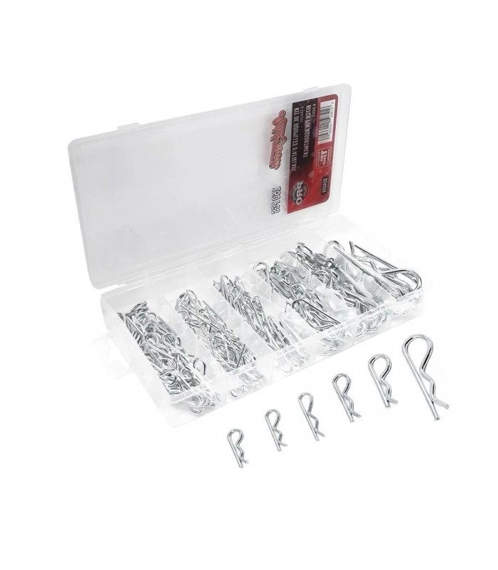 AddTools Assortiment de goupilles de sécurité - 6 tailles - 150 pièces