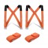 AddTools Sangles de levage aux épaules - Capacité 661 lb - 2.9 m - 4 pièces