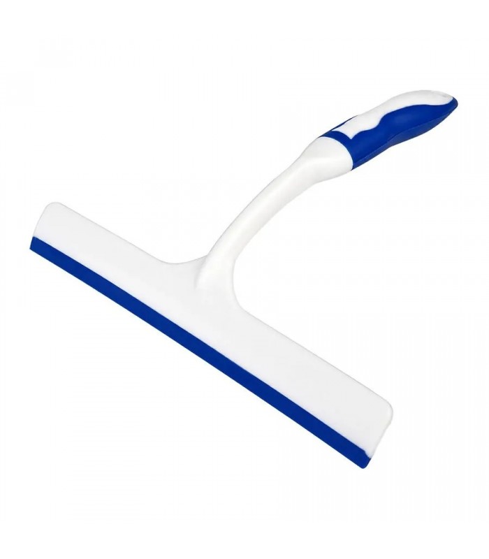 AddTools Raclette de douche - 25 cm (10 po) - Blanc et bleu AddTools Raclette de douche - 25 cm (10 po) - Blanc et bleu