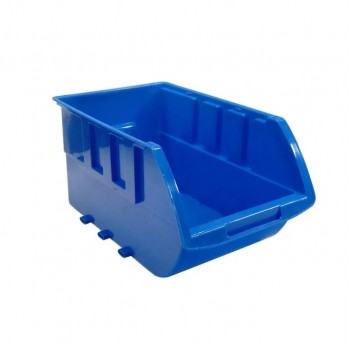 AddTools Bac de rangement empilable - Moyen - Bleu