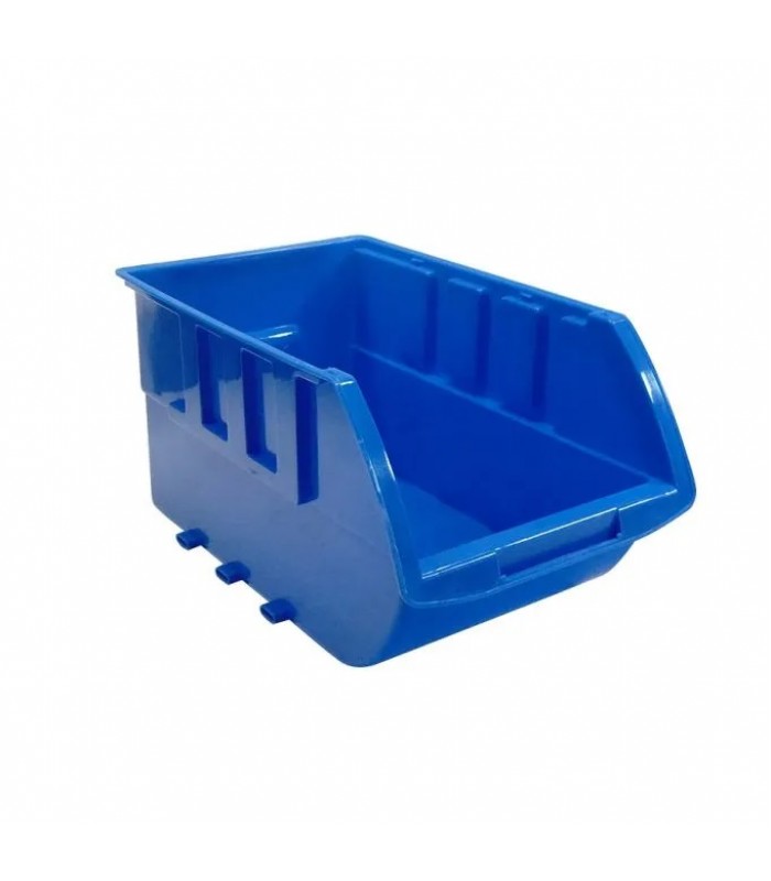 AddTools Bac de rangement empilable - Moyen - Bleu