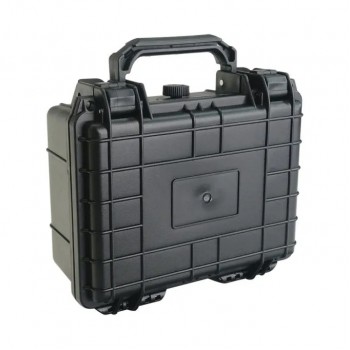 AddTools Waterproof and Explosion-Proof ABS Plastic Case with Foam Interior - 322 mm X 192 mm X 111 mm - Black