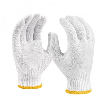 AddTools Gants de travail en coton - XL - 700g - Paquet 12 paires