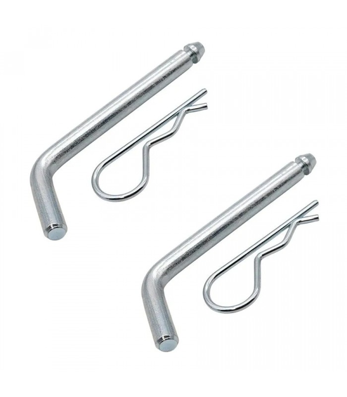 AddTools Zinc-plated steel hitch pin - 1/2 in X 4 in - 2-Pack