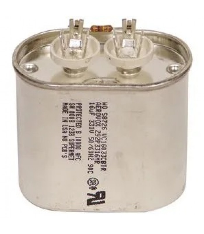 Aerovox Ac Capacitor 16 uf 330 VAC