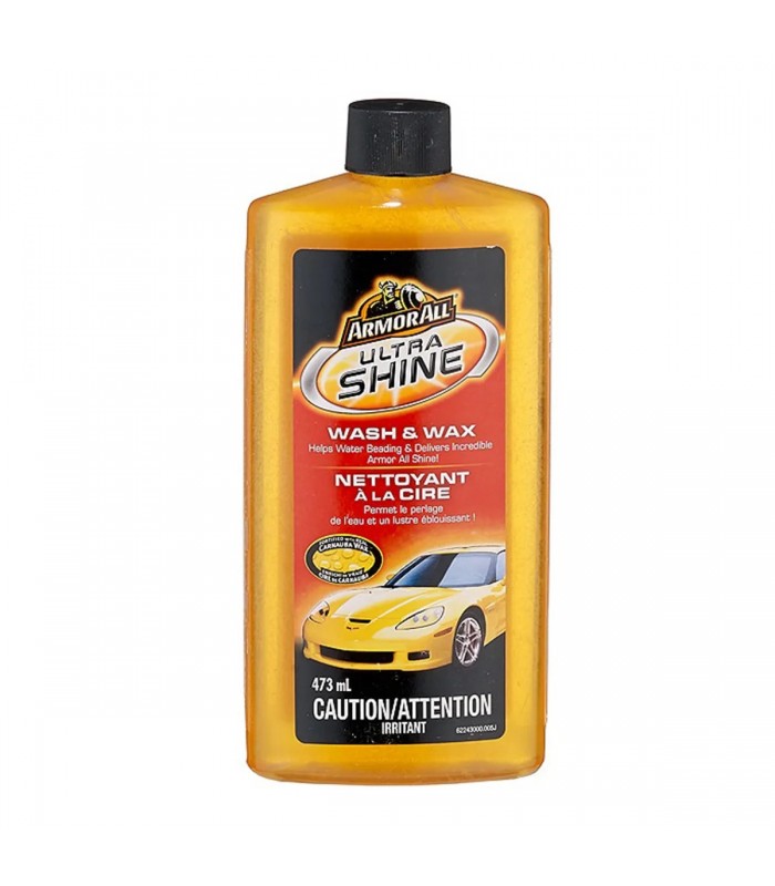 Armor All 17741 Ultra Shine Nettoyant à la cire, 473mL