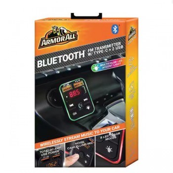Armor All Émetteur FM et chargeur de voiture Bluetooth