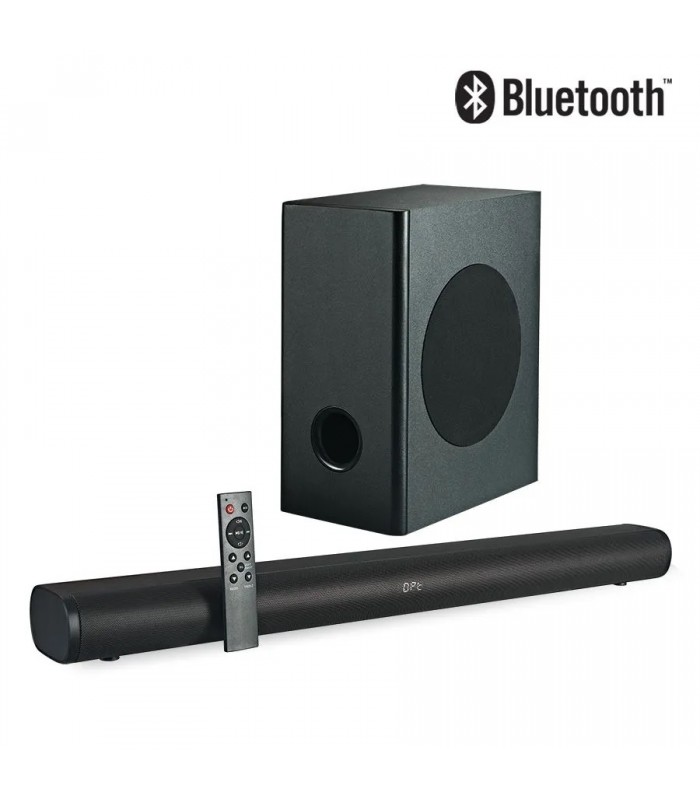 Ason Audio 2.1 Channel Bluetooth Soundbar Bundle with Wireless Subwoofer - 60 W