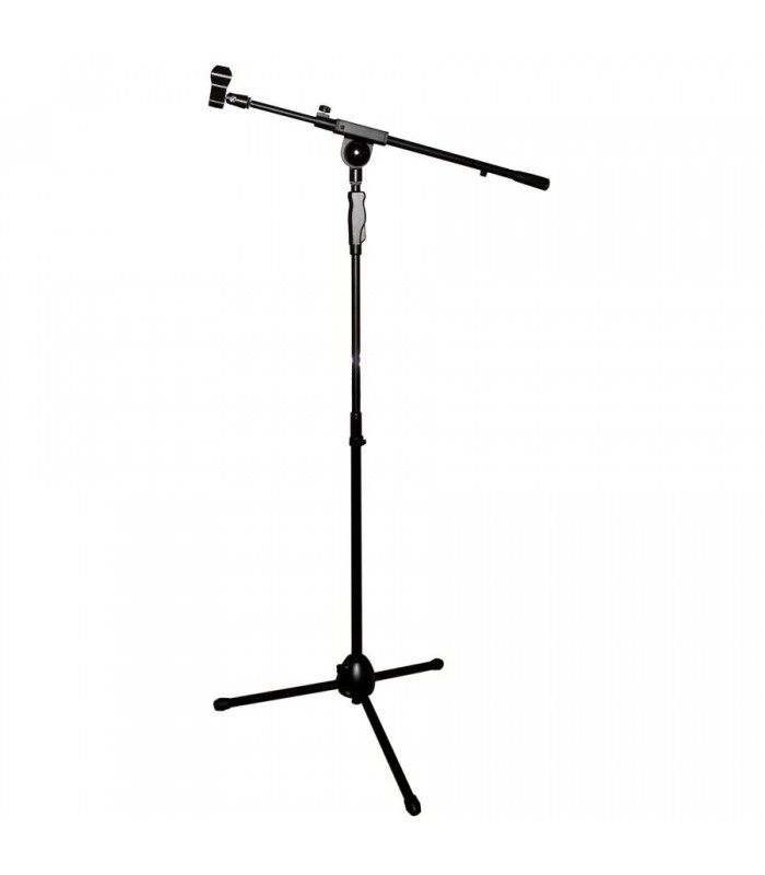 Ason Audio Pied de microphone ajustable avec perche - 105 cm à 168 cm