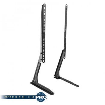 Ason Decor Support de table ajustable pour téléviseur de 23 à 70 po - 50 kg