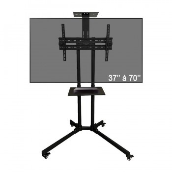 Ason Decor Adjustable TV Stand on Wheels for 37 to 70 inch TVs