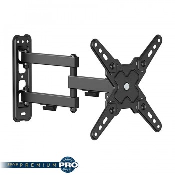 Ason Decor Full Motion Wall Mount for 13 to 43 inch TVs - Dual Pivot