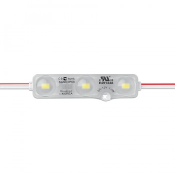 Ason Decor Module DEL pour rétroéclairage - 3 DEL - 12 V - 1,2 W - 6000K - 10 pièces