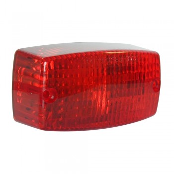 Atlas Feux d'Arret, Virage, Position 2-1/2 po. Long. X 4 9/16 po. X 1-1/2 po. Rouge