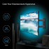 AuraLED ColorHome TV Wall Mount with LED Multi Color Strip & HDMI Cable