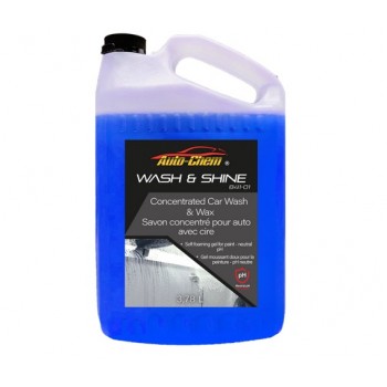 Auto-Chem Savon concentré pour auto avec cire Carnauba 3,78L