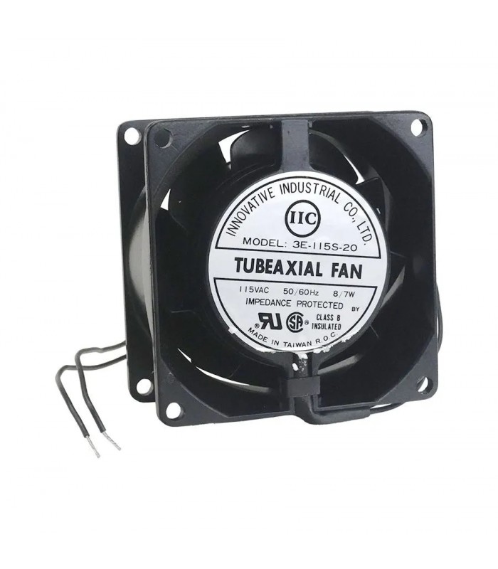 Axial Fan - 115 V AC - 80 x 80 x 37 mm