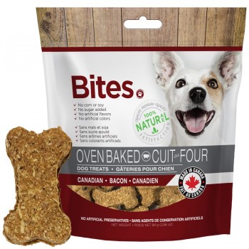 Gâteries au goût de bacon pour chiens - 84g