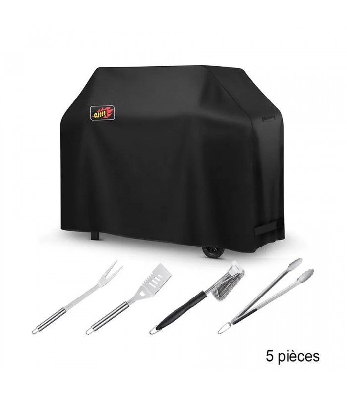 BBQ Starter Kit with 58 in. Cover - 5 pieces