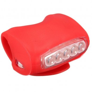 Bicycle Light 7 LED Silicone