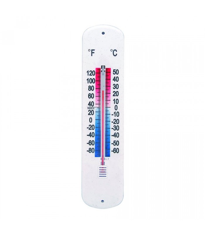 BIOS Weather Indoor/Outdoor Thermometer 10 in.