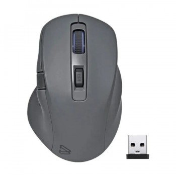 Souris sans fil à 6 boutons BLUE DIAMOND - 1600 DPI - Gris