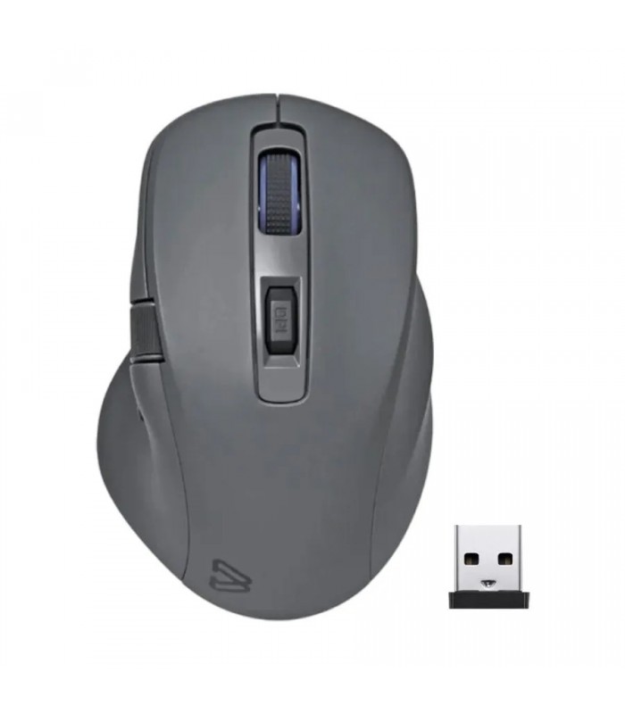 Souris sans fil à 6 boutons BLUE DIAMOND - 1600 DPI - Gris