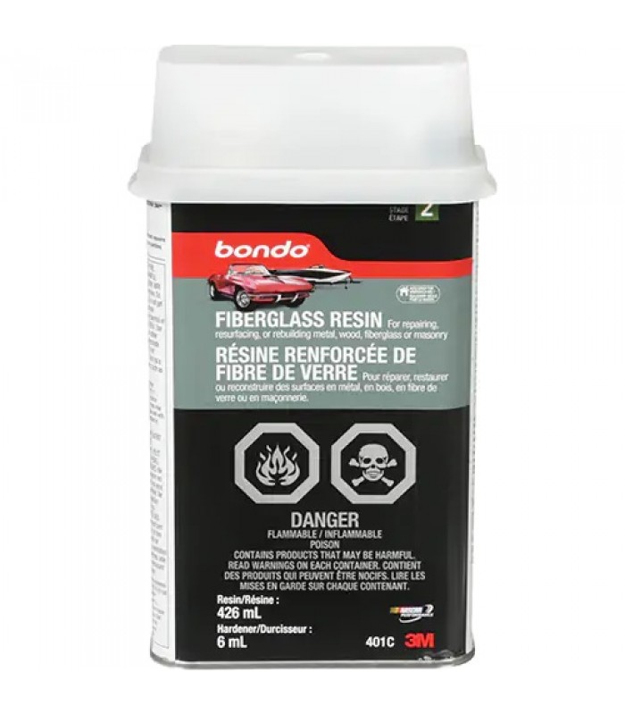 Bondo Résine de fibre de verre 426ml