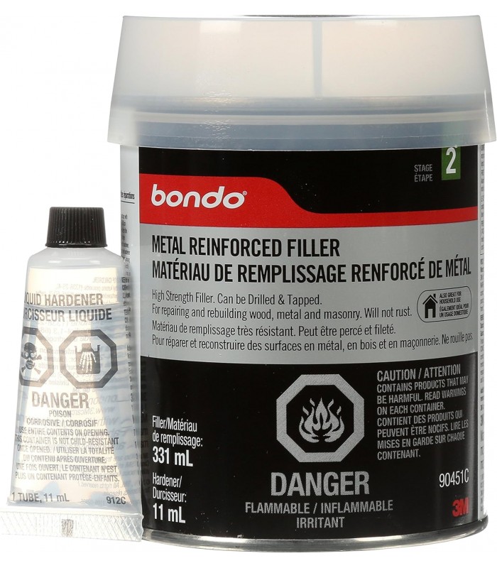 Bondo Metal Reinforced Filler 331ml