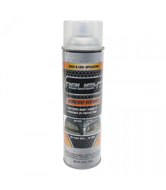 Nettoyant en aérosol pour phares de voiture - 15 oz