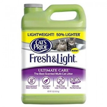 Cat's Pride Litière parfumée pour chat fraîche et légère, 3,86 L