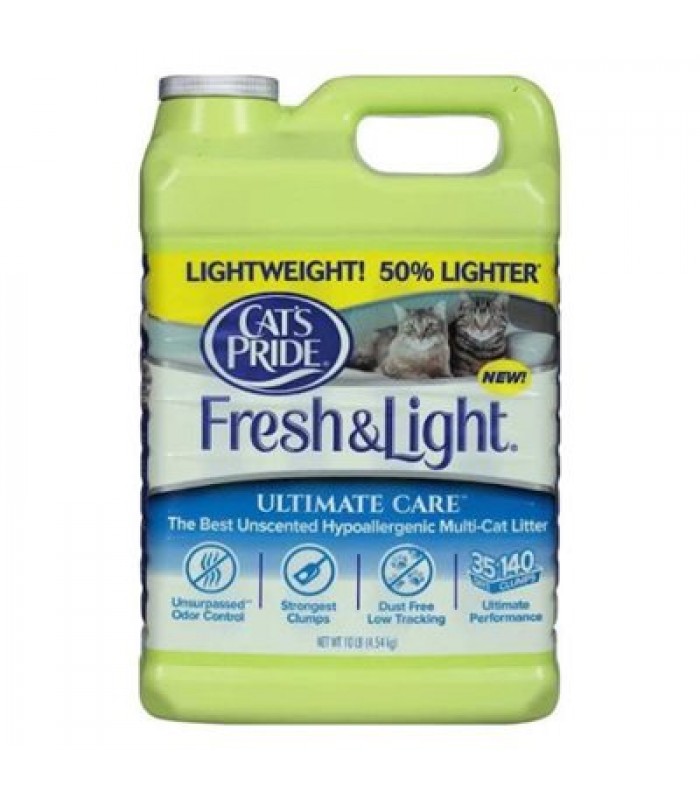 Cat's Pride Unscented Cat Litter, Cat's Pride Fresh & Light, 3.86L