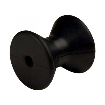 CE Smith - 29540 Boat Trailer Rubber Bow Roller - 3 in. Wide - Black 