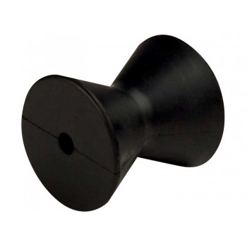 CE Smith - 29541 Boat Trailer Rubber Bow Roller - 4 in. Wide - Black 