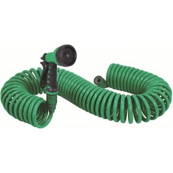 CM Tuyau d'arrosage spiralé - 15m