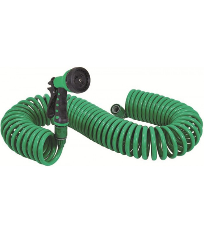 CM Tuyau d'arrosage spiralé - 15m