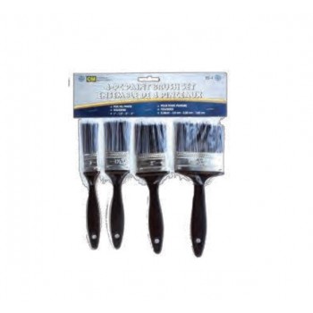 CM Quicaillerie Ensemble de 4 pinceaux