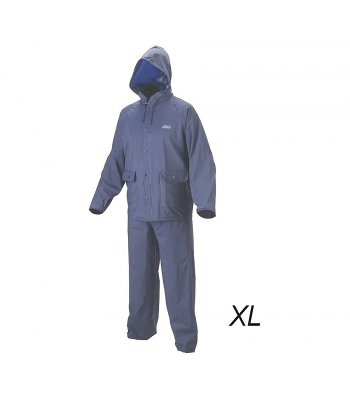 Coleman PVC Rain Suit - Extra Large - Blue