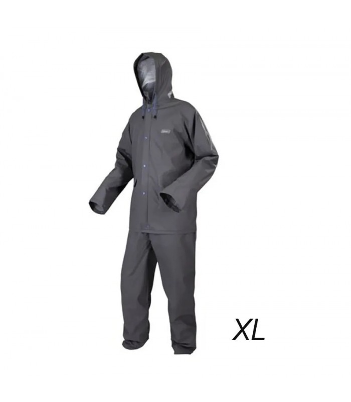 Coleman PVC Rain Suit - Extra Large - Grey