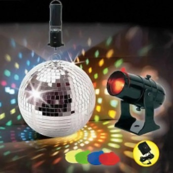 Compact Mirror Ball Kit 8 in.