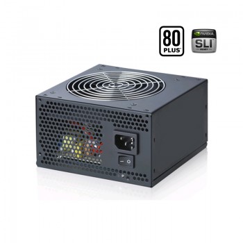 Coolmax ZX-500 Bloc D'alimentation 500 W 80Plus ATX12 V/EPS12 V, ventilateur 140 mm, compatible SLI
