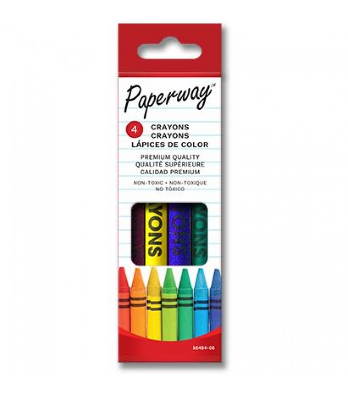 Crayons de qualité supérieure - Paquet de 4