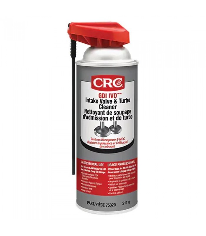 CRC Canada Produit nettoyant pour soupapes d'admission et turbocompresseur IVD, Canette aérosol 311g