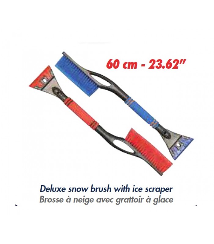 Deluxe Snow Brush With Ice Scraper