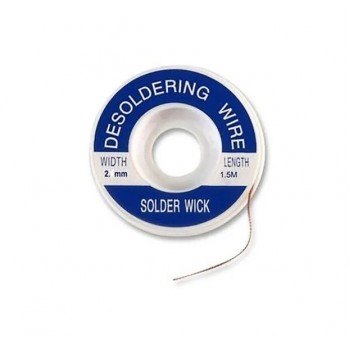 Tresse à dessouder - 2 mm x 1.5m