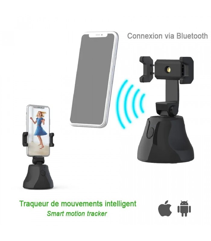 Digipower 360° Smart Motion Tracker with Mobile Phone Mount for Video ...