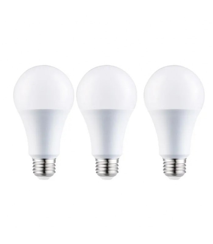 Dimmable LED Bulb A21 - 120V - 16W - E26 - 3000K - 3-Pack