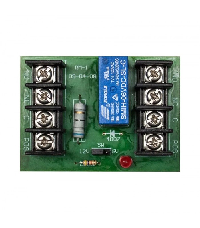 DPDT Relay Module - 6 V DC/12 V DC - 16 A