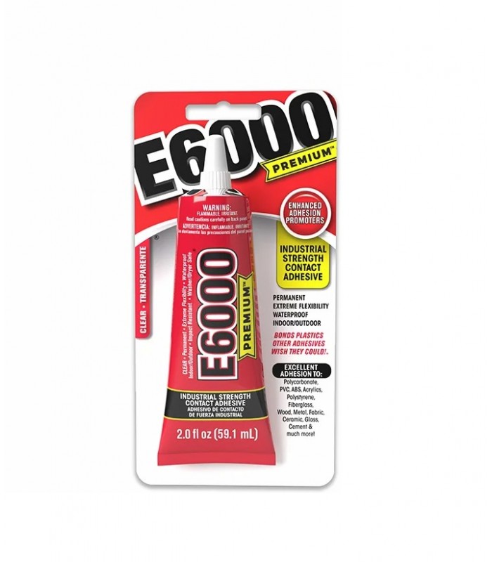E6000® Premium Adhésif de contact industriel ultra-résistant 59,1 ml