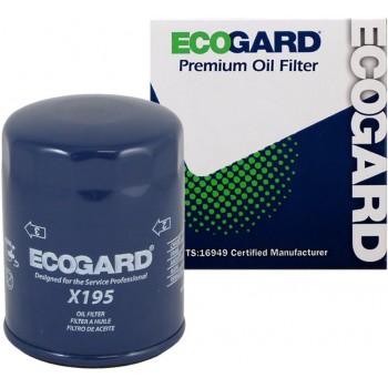 ECOGARD Oil Filter 03-95 CHR Sebring, 03-91 Dodge Caravan, 03-89 Dakota